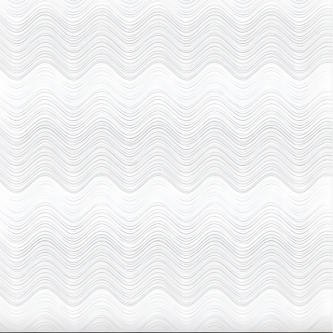 Wavy Thread in White