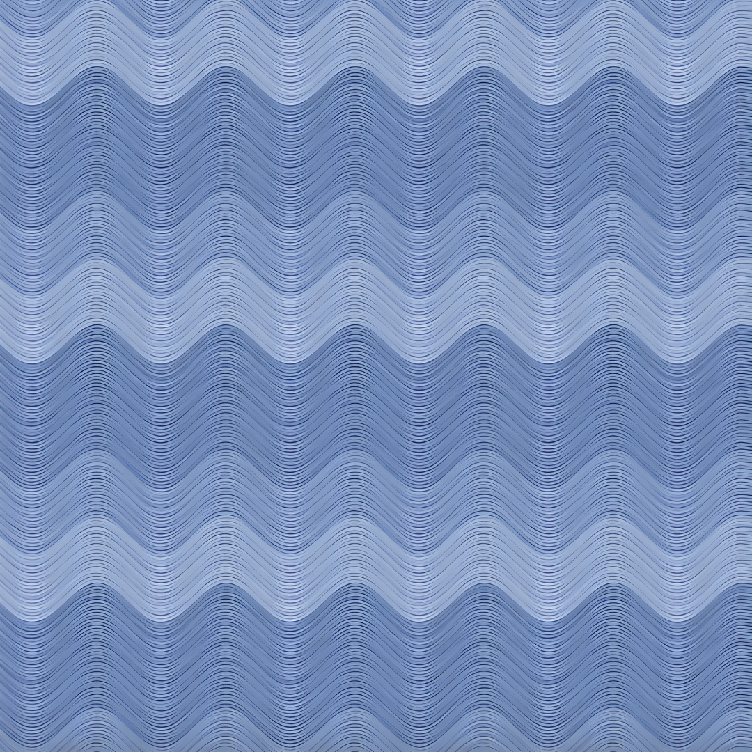 Wavy Thread in Blue