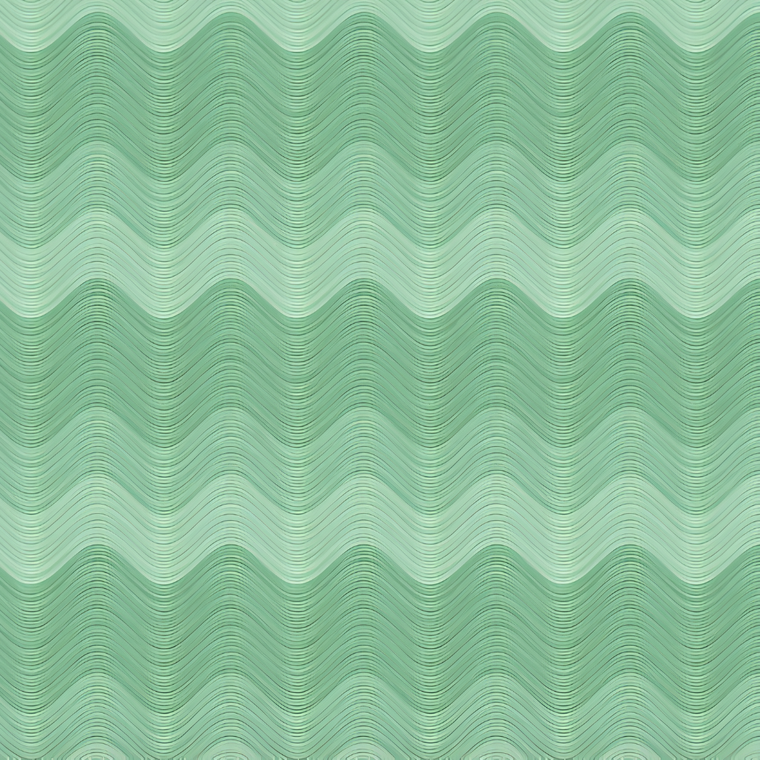 Wavy Thread in Mint Green