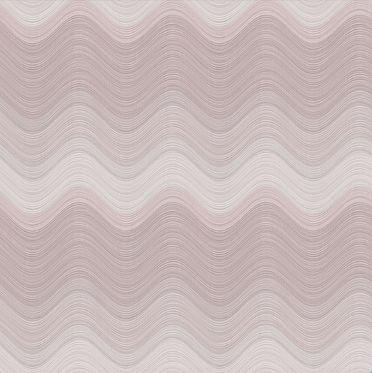 Wavy Thread wallpaper in Blush Pink, textured vinyl wallcovering