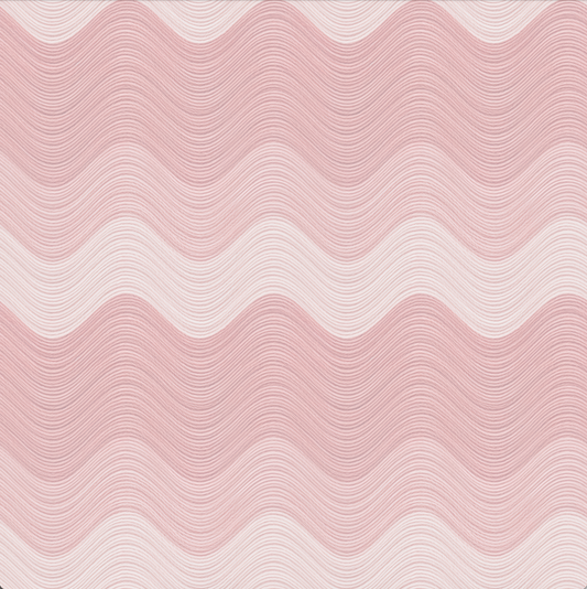 Wavy Thread wallpaper in Blush Pink, textured vinyl wallcovering